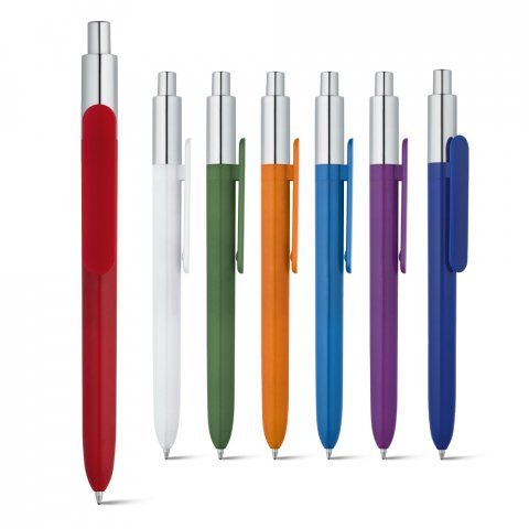 81008.32<br> KIWU Chrome. ABS ballpoint with shiny finish and top with chrome finish